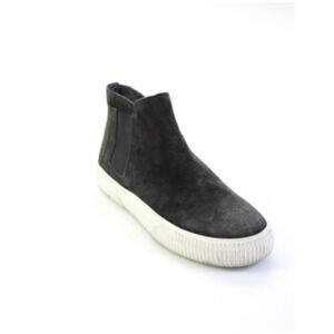 Vince Grey Suede High Top Sneaker Boot 35